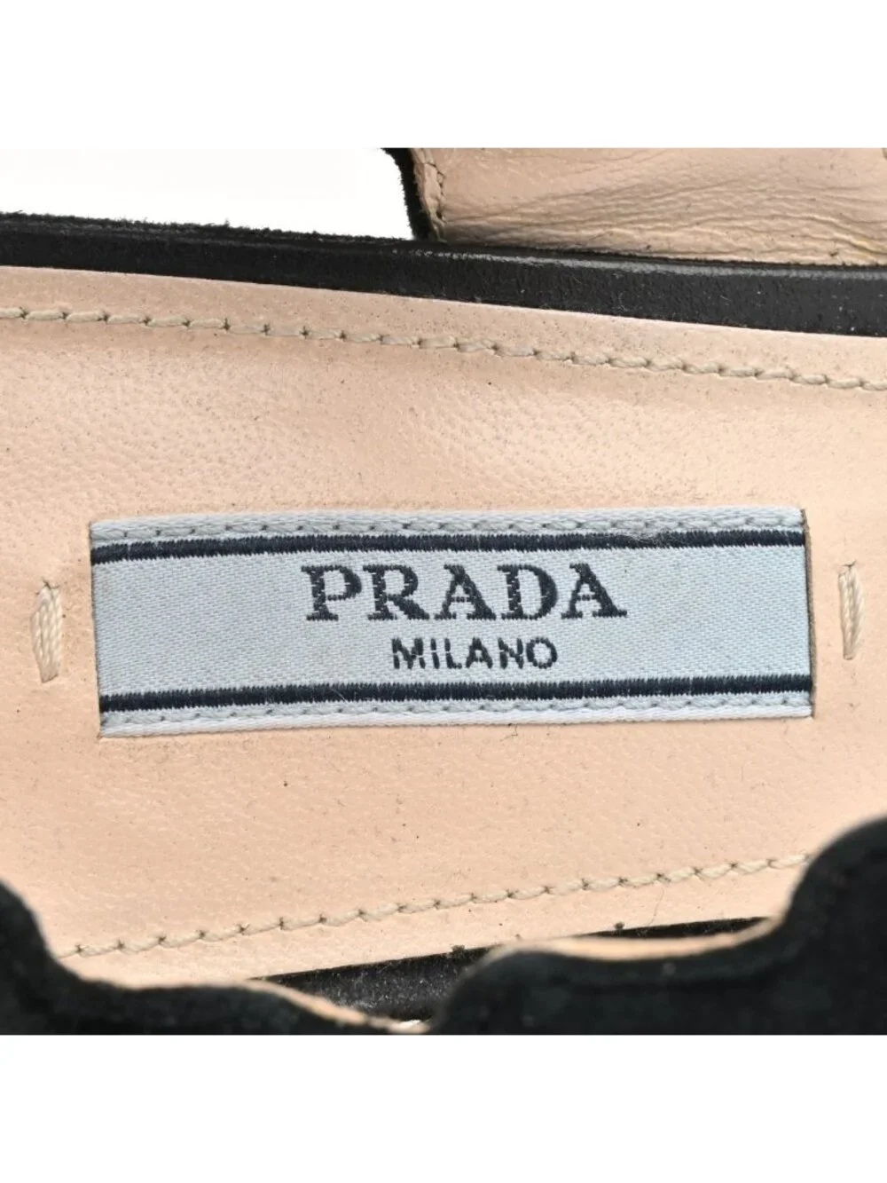 Prada Sandals Black Platforms